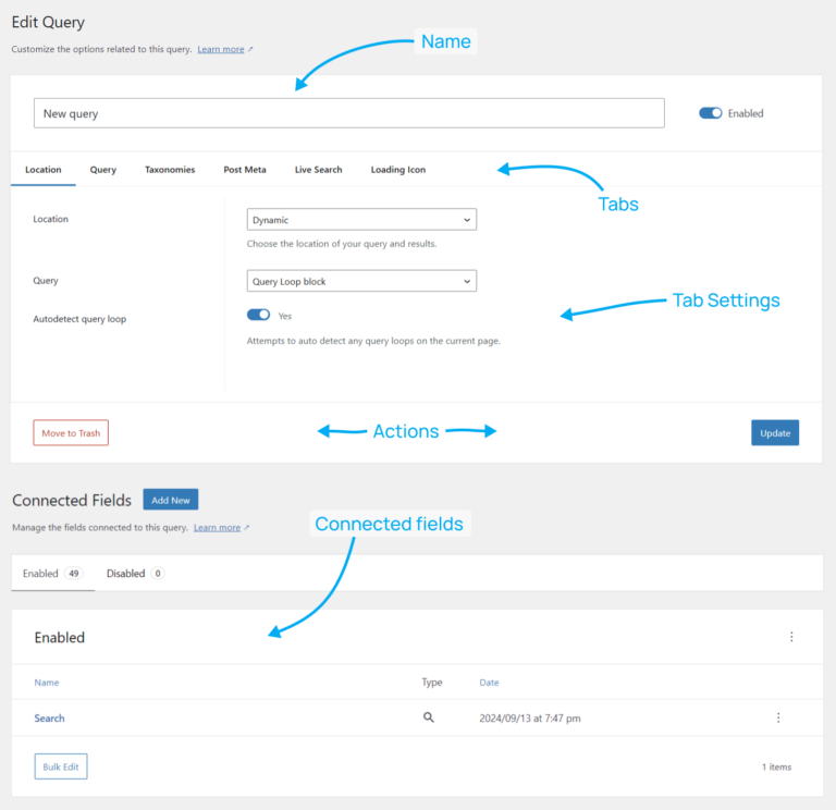 Query Editor - Search & Filter Pro